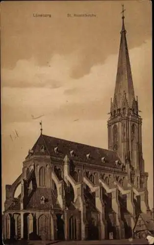 Ak Lüneburg in Niedersachsen, St. Nicolaikirche