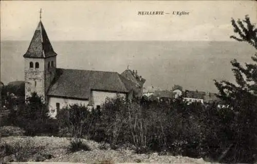 Ak Meillerie Haute Savoie, Kirche