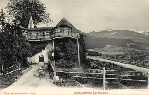 Ak Bregenz am Bodensee Vorarlberg, Gebhardsberg