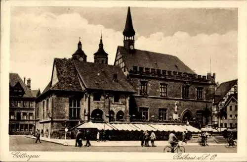 Ak Göttingen in Niedersachsen, Rathaus