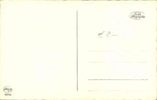 Ak Kleine Katze in einem Korb