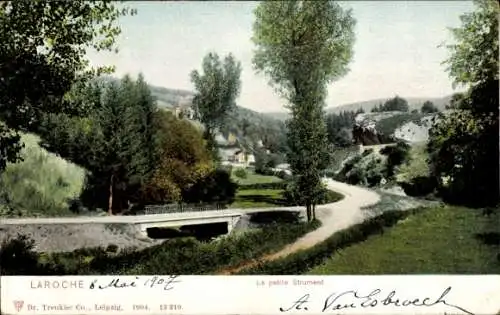 Ak Laroche La Roche en Ardennes Wallonien Luxemburg, La petite Strument