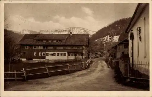 Ak Steibis Oberstaufen im Allgäu, Gasthof und Pension zum Hochgrat