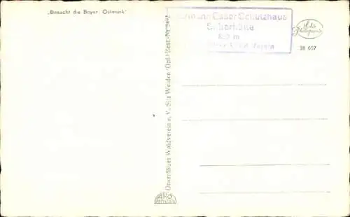 Ak Silberhütte Bärnau in der Oberpfalz, Hermann Esser-Schutzhaus