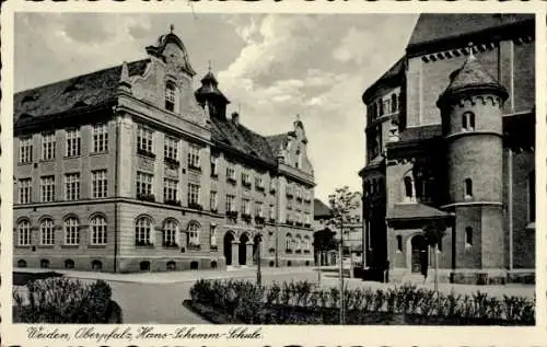 Ak Weiden in der Oberpfalz, Hans-Schemm-Schule