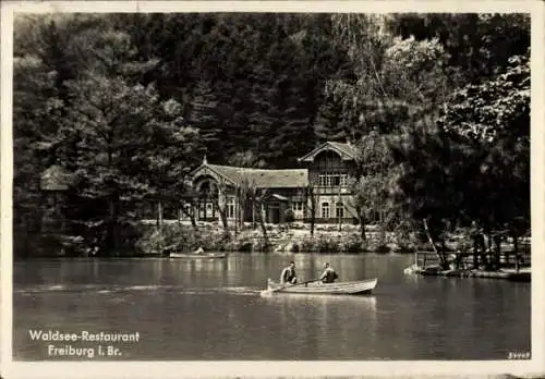 Ak Freiburg im Breisgau, Waldsee-Restaurant