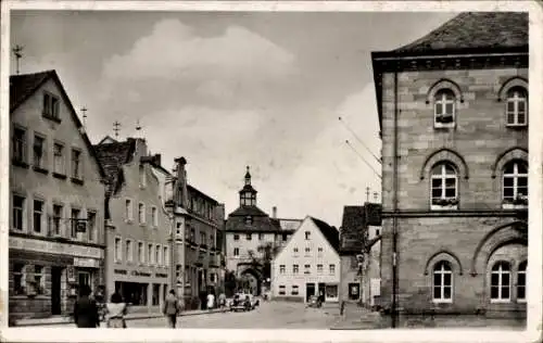 Ak Wassertrüdingen in Mittelfranken, Marktplatz