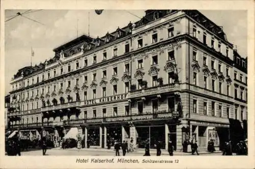 Ak München, Hotel Kaiserhof, Schützenstraße 12