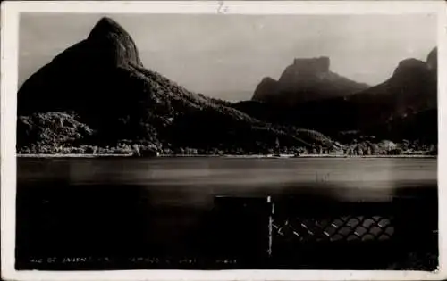 Ak Rio de Janeiro Brasilien, Panorama, Zuckerhut