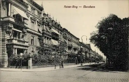Ak Mannheim in Baden, Kaiserring