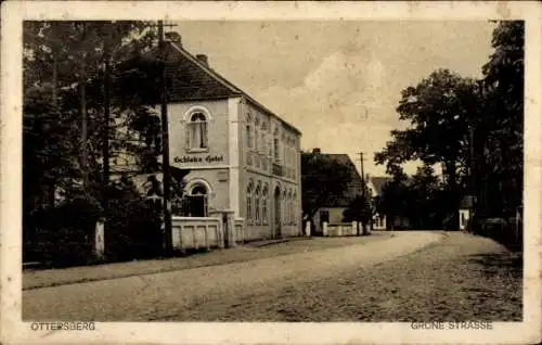 Ak Ottersberg in Niedersachsen, Grüne Straße, Hotel