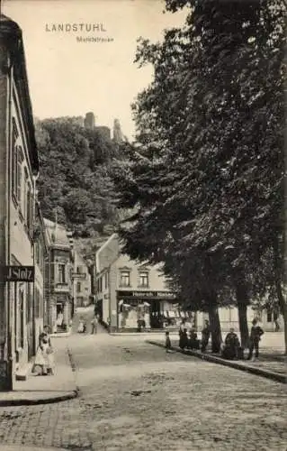 Ak Landstuhl in der Pfalz, Marktstraße