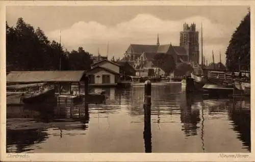 Ak Dordrecht Südholland Niederlande, Nieuwe Haven