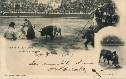 Ak Corrida de Toros, Un Quite Adornado, Torero