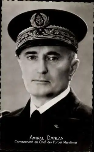 Ak Admiral Darlan, Oberbefehlshaber der Seestreitkräfte