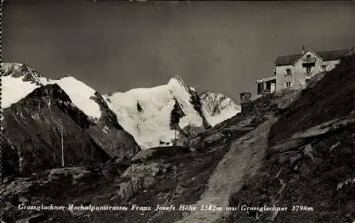 Ak Heiligenblut am Großglockner Kärnten, Hochalpenstraße, Kaiser Franz Josef Haus, Franz Josefs Höhe