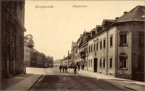 Ak Geringswalde Sachsen, Hauptstraße