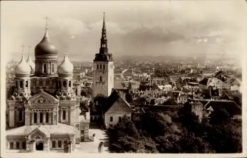 Ak Tallinn Reval Estland, Alexander Newski Kathedrale, Panorama