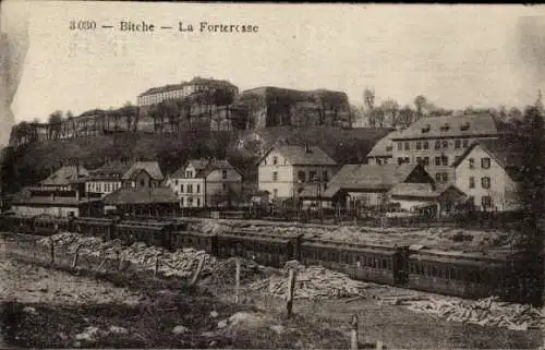 Ak Bitche Bitsch Lothringen Moselle, La Forteresse