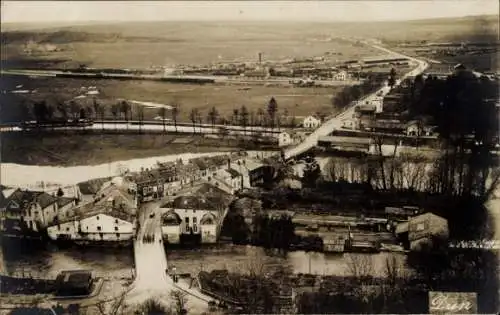 Ak Dun sur Meuse, Gesamtansicht, Luftbild