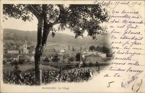Ak Marbache Meurthe-et-Moselle, Ortspartie