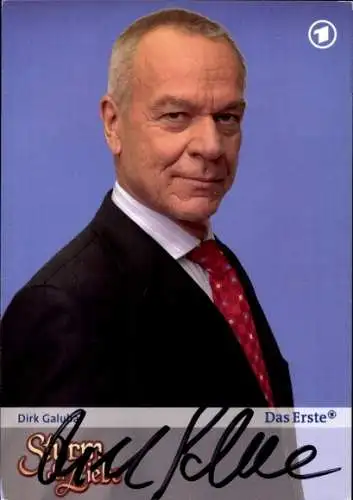 Ak Schauspieler Dirk Galuba, Portrait, Autogramm, Serie Sturm der Liebe