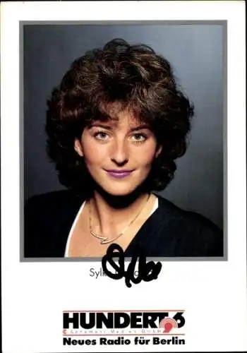 Ak Schauspielerin Sylke Gandzior, Portrait, Autogramm