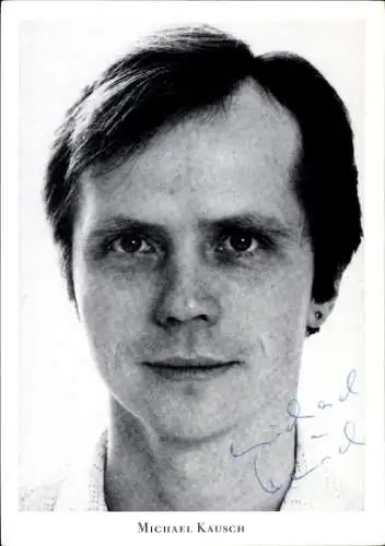 Ak Schauspieler Michael Kausch, Portrait, Autogramm