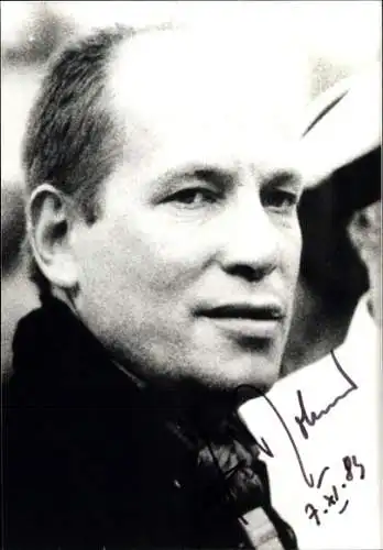 Ak Filmregisseur und Schauspieler Jürgen Roland, Portrait, Autogramm