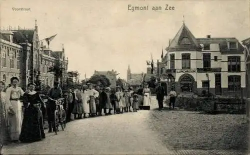 Ak Egmond aan Zee Nordholland Niederlande, Voorstraat