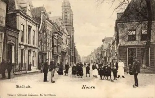 Ak Hoorn Nordholland Niederlande, Stadhuis