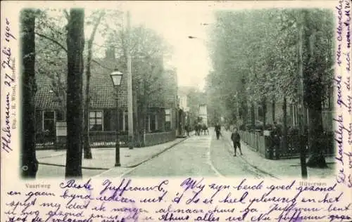 Ak Hilversum Nordholland Niederlande, Vaartweg