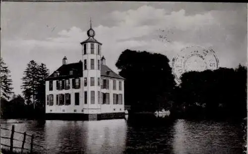 Ak Ginneken Breda Nordbrabant Niederlande, Wasserschloss Bouvigne