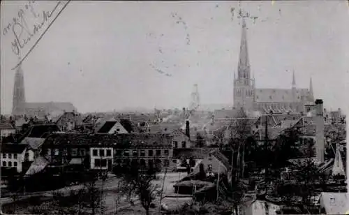 Ak Breda Nordbrabant Niederlande, Panorama