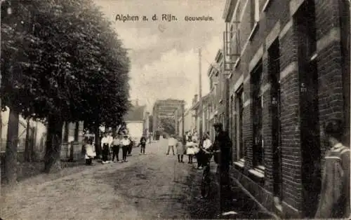 Ak Alphen aan den Rijn Südholland, Gouwsluis