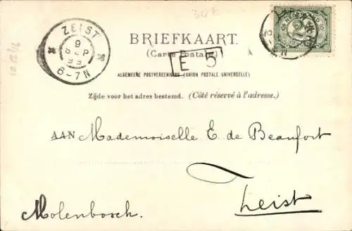 Ak Hilversum Nordholland Niederlande, Kerkbrink