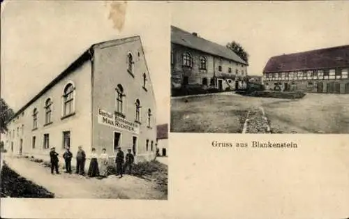 Ak Blankenstein Wilsdruff Sachsen, Gasthof Blankenstein