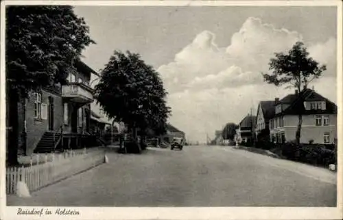 Ak Raisdorf Schwentinental Schleswig Holstein, Straßenpartie