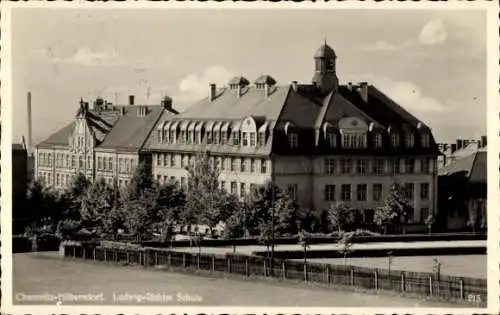 Ak Hilbersdorf Chemnitz in Sachsen, Ludwig Richter Schule