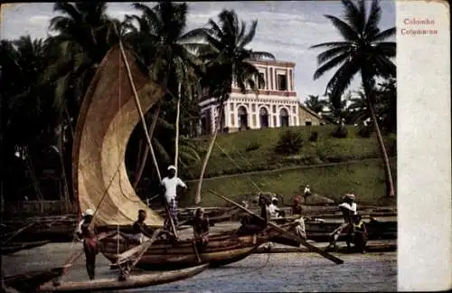 Ak Colombo Ceylon Sri Lanka, Cotamaran