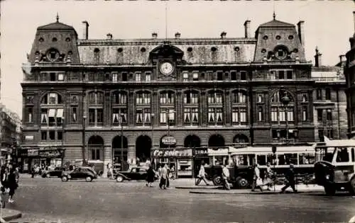 Ak Paris VIII, Gare Saint Lazare