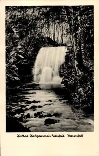 Ak Heilbad Heiligenstadt Eichsfeld Thüringen, Wasserfall