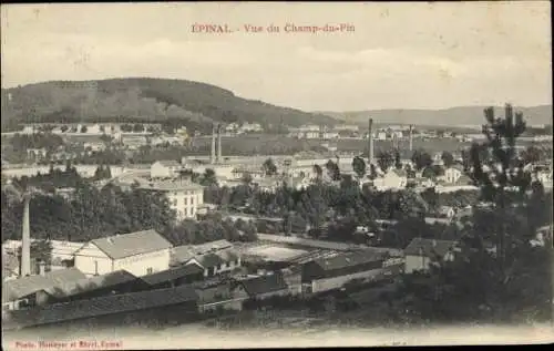 Ak Épinal Lorraine Vosges, Blick auf den Champ du Pin