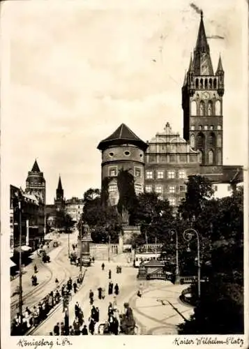 Ak Kaliningrad Königsberg Ostpreußen, Kaiser-Wilhelm-Platz