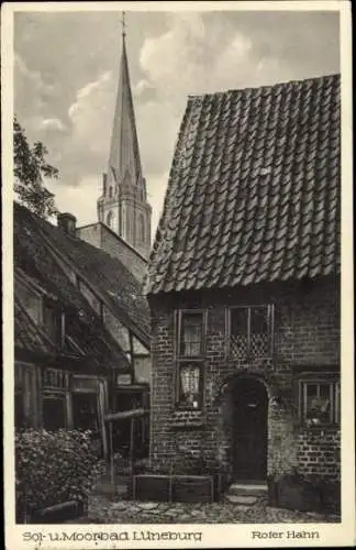 Ak Lüneburg in Niedersachsen, Roter Hahn