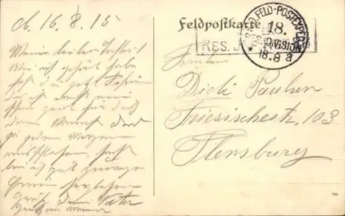 Ak Guiscard Oise, Schloss Tirlancourt, Rue de Noyon, Villa, Bahnhof Kleinbahn, Soldaten