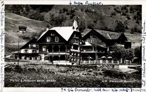 Ak Brand in Vorarlberg, Hotel und Pension Beck