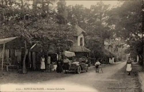 Ak Ronce les Bains Charente Maritime, Avenue Gabrielle