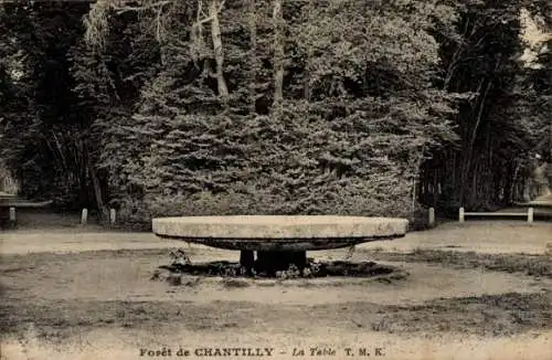 Ak Chantilly Oise, La Table
