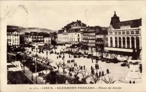 Ak Clermont Ferrand Puy de Dôme, Place de Jaude